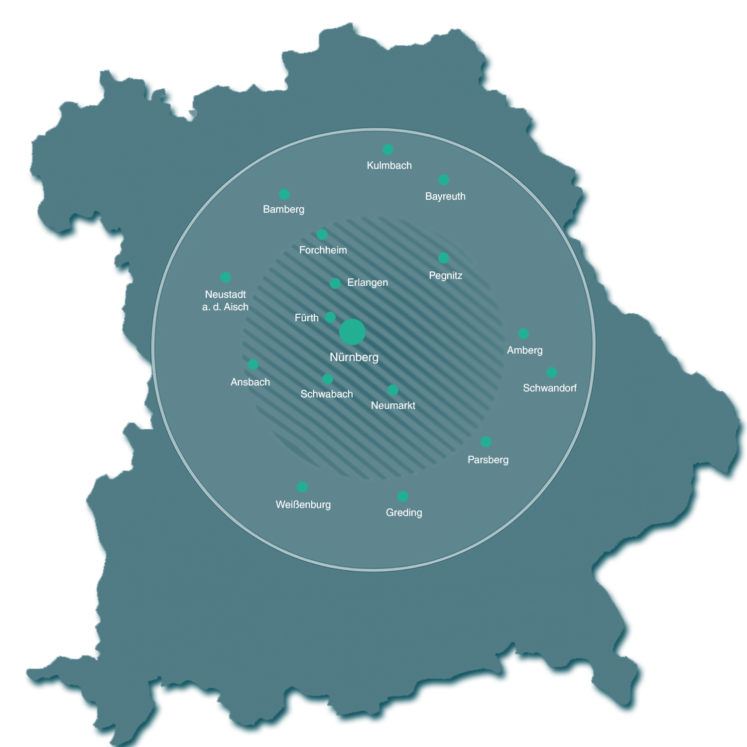 Nuernberg Map